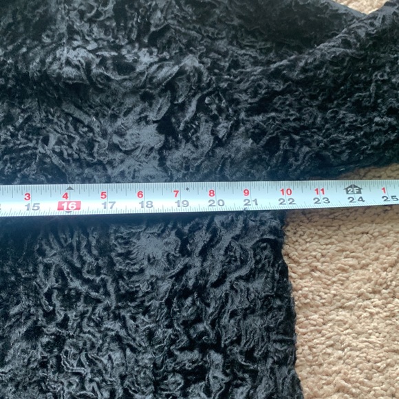 PERSIAN LAMB  JACKET WITH SABLE TRIM LUXURY MOB WIFE - Picture 13 of 16